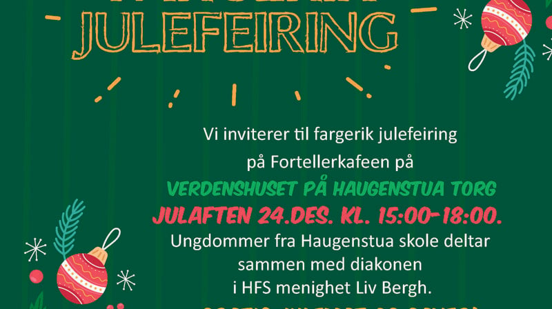 Fargerik julefeiring