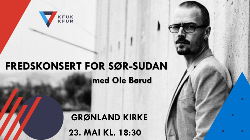 Fredskonsert for Sør-Sudan med Ole Børud