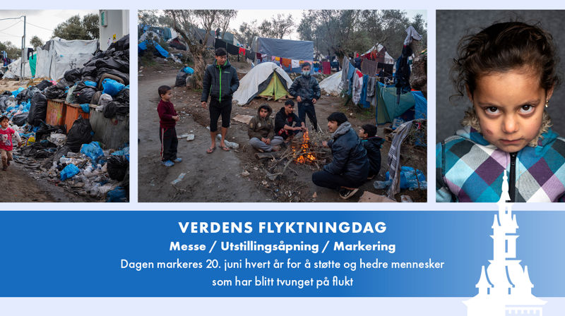 Verdens flyktningdag: Messe / Utstillingsåpning / Markering