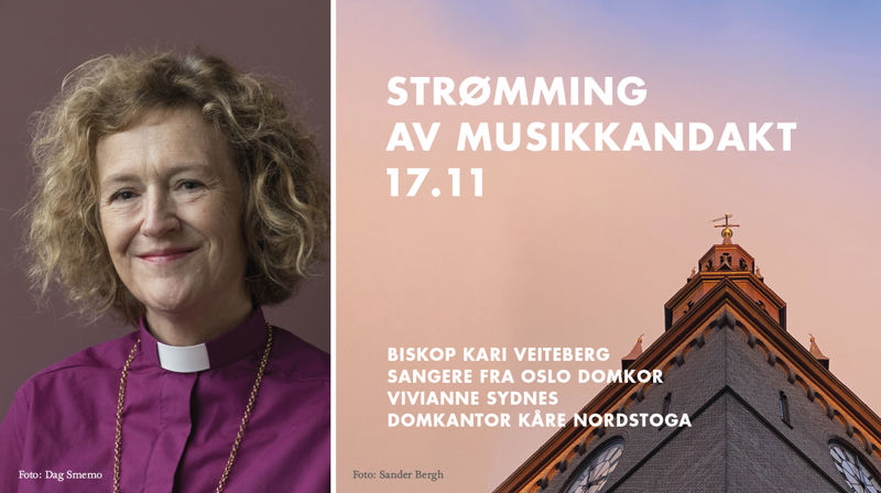Musikkandakt med biskop Kari Veiteberg
