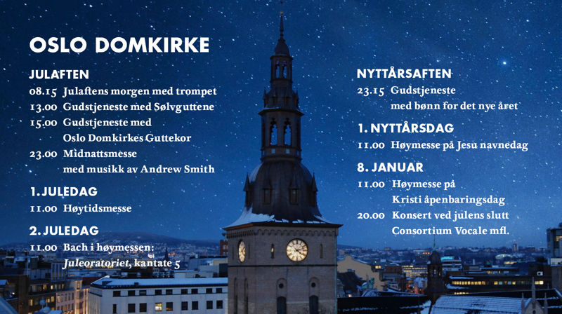 Jul og nyttår i Oslo domkirke