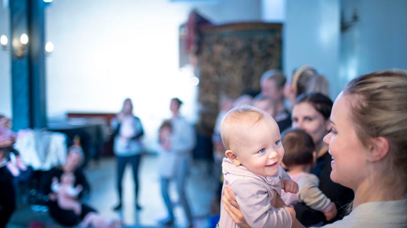 Babysang i Østre Aker kirke