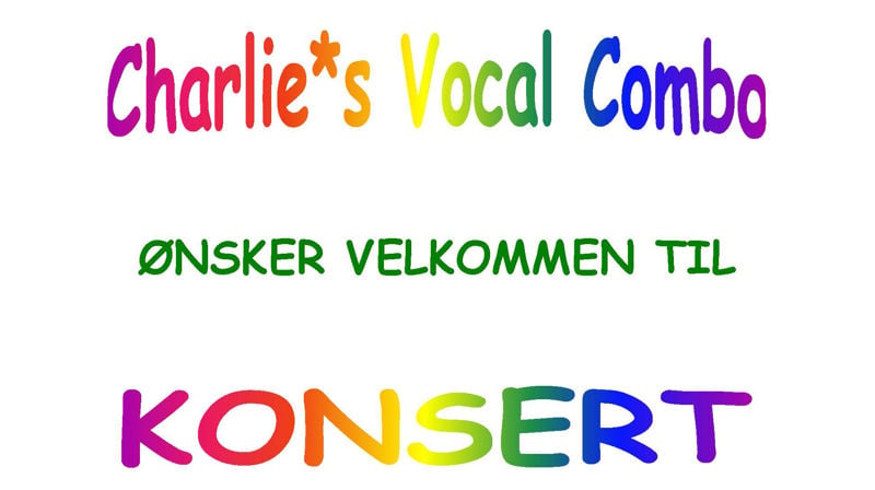 Konsert med Charlie's Vocal Combo og Alna Vocalis