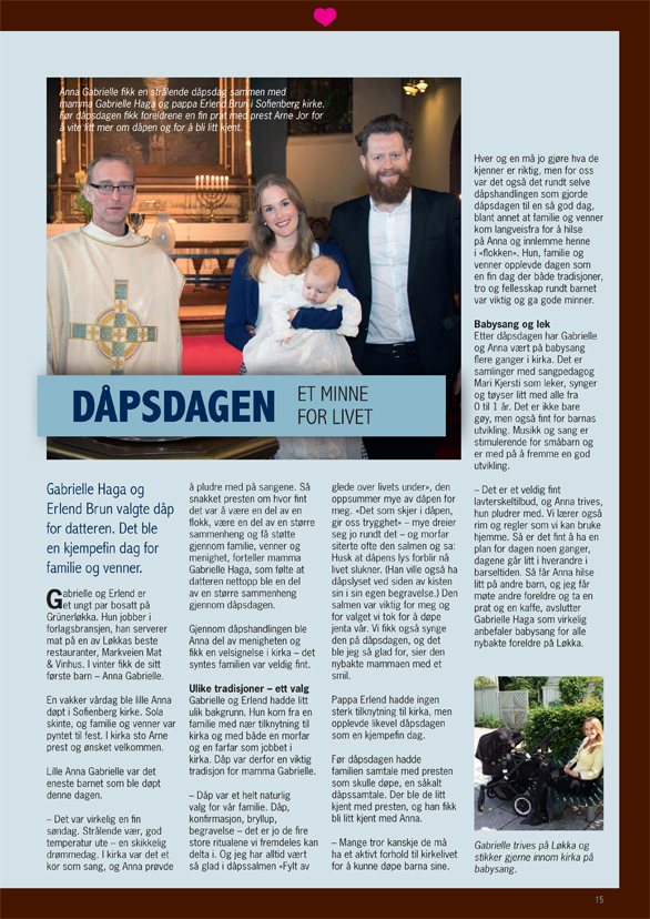 Julemagasin 2015 Dåpsdagen