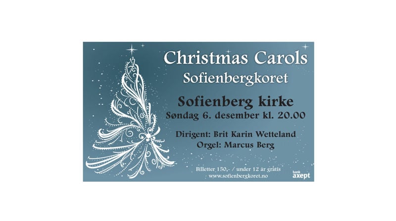 Julekonsert med Sofienbergkoret