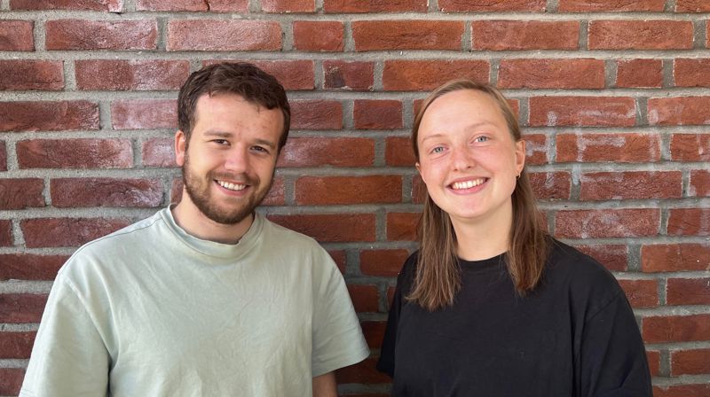 Selma og Kristoffer er nye ungdomsarbeidere i Røa menighet!