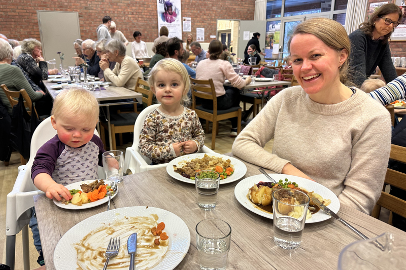 Maten smaker for store og små