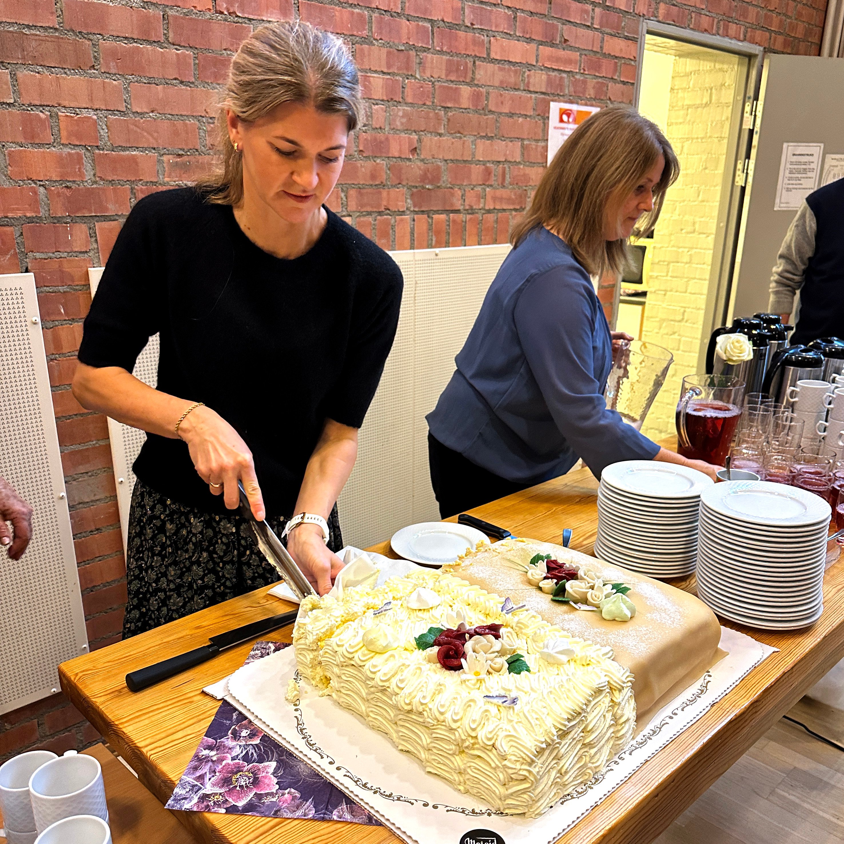 Bløtkake må til på en slik dag 