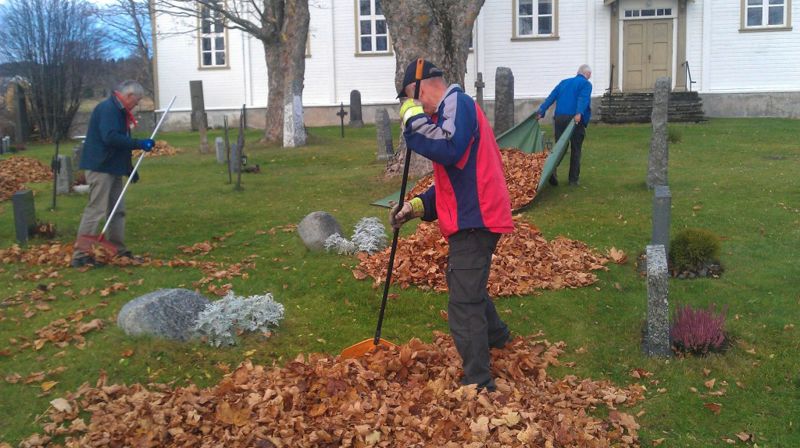 Dugnad på kirkegårdene 9.mai - avlyst