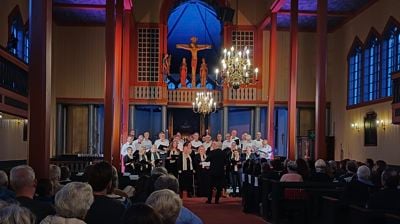 En kveld fylt med sang i Børsa kirke