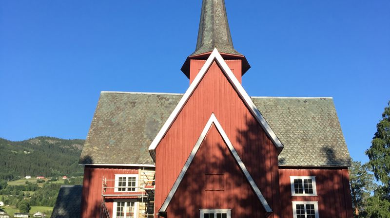 Bagn kyrkje åpnet 9/12 dørene etter 6 måneders restaurering