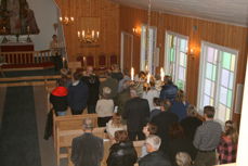 Gudstjeneste i Reinli kapell