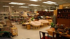 Utvalget i bruktbutikken