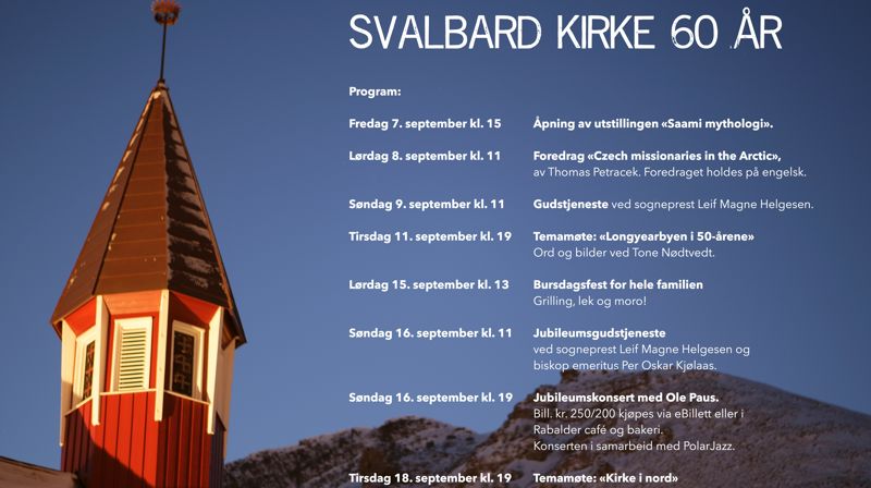 Svalbard Kirke jubilerer!