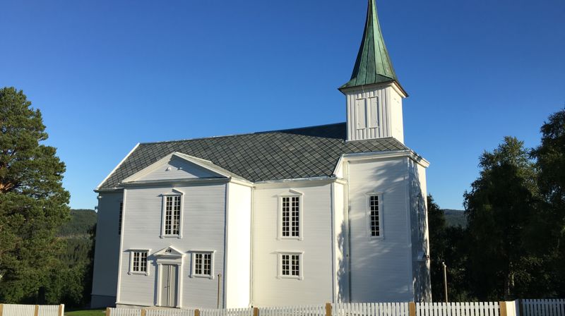 Bratsberg kirke - august 2016. Foto: Nils Jørgen Brå