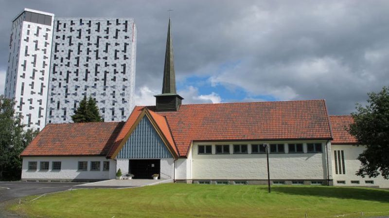 Tempe kirke. Foto: Ingrid Karlgård Moxness