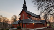 Tilfredshet kapell etter restaurering, des 2016, Foto: Frode Blomlie