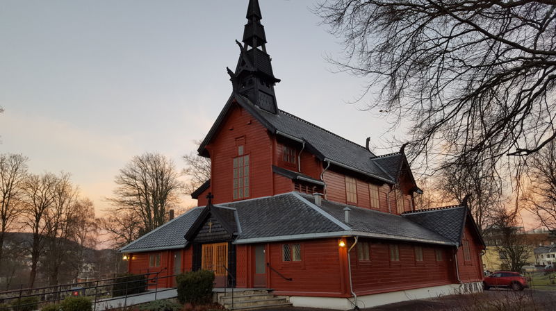 Tilfredshet kapell etter restaurering, des 2016, Foto: Frode Blomlie