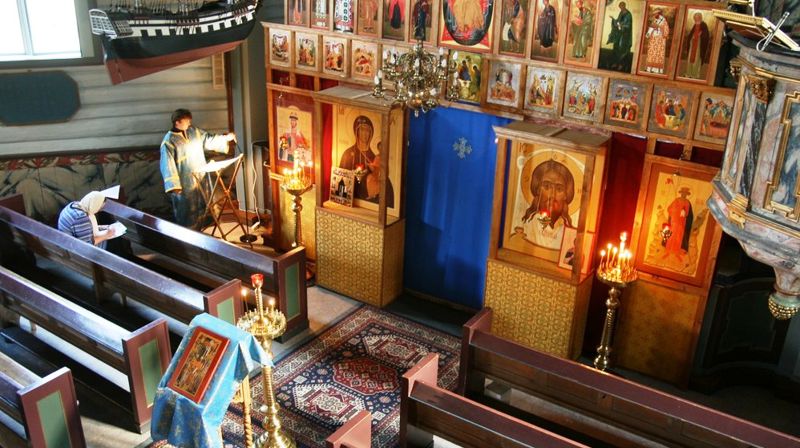 Ortodokse i Bakke kirke