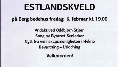Estlandskveld