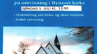 Omvisning Byneset kirke