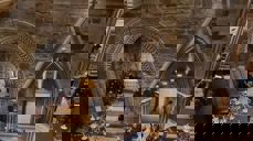 Det var konfirmanter over alt i Nidarosdomen. Foto: biskop Herborg