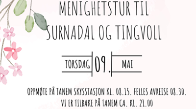 Menighetstur til Tingvoll 9.mai