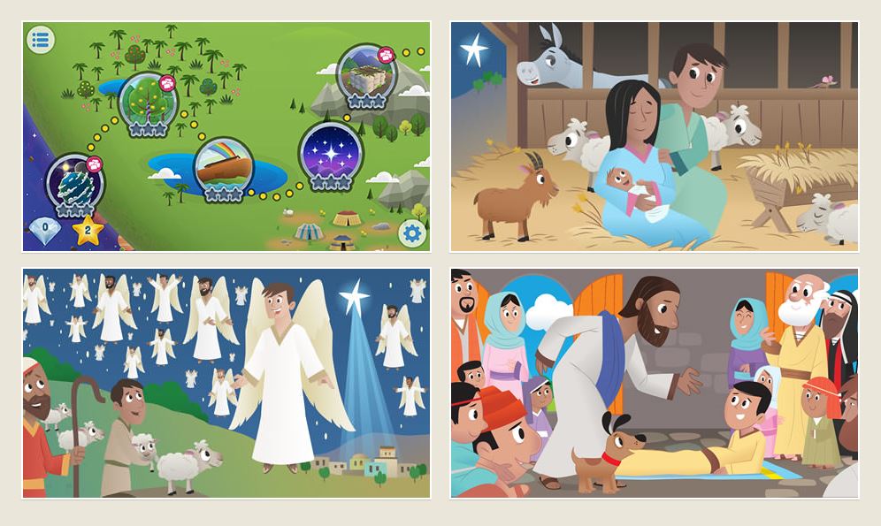 Bibelappen for barn - 4 skjermdumper