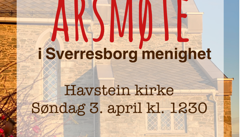 Årsmøte i Sverresborg menighet 3. april