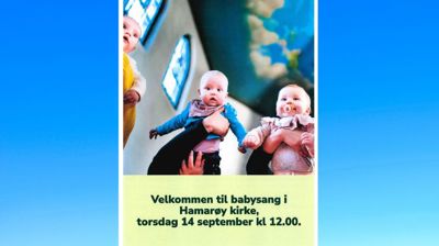Velkommen til babysang i Hamarøy kirke