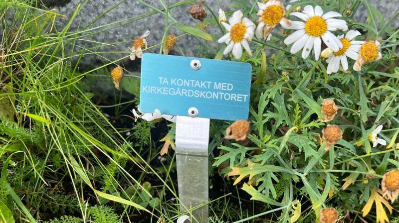 Varslingsmerker på gravplasser, Foto Tysfjord og Hamarøy menighetsråd