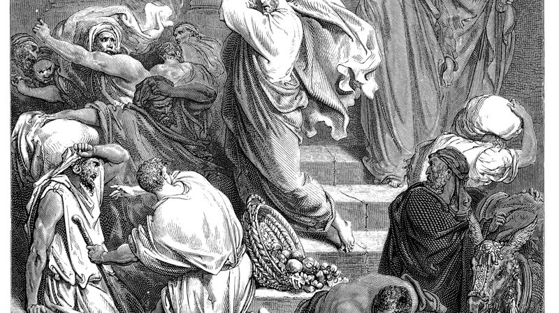Jesus renser templet - påskeserie, tredje artikkel