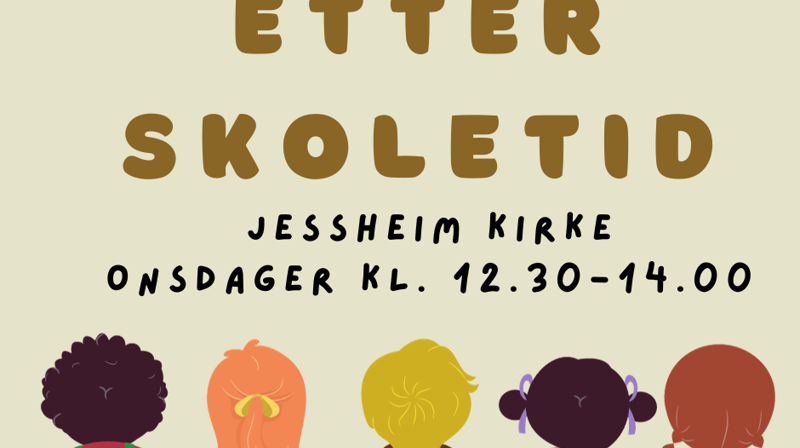 Etter skoletid i Jessheim kirke