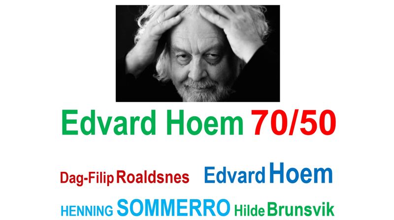 Klangfestivalen presenterer i Ulstein kyrkje: Edvard Hoem 70/50