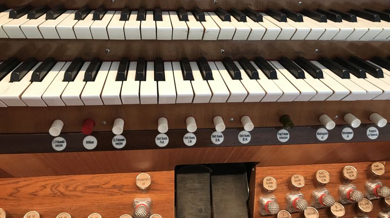 Bruksanvisning for orgelet i Dale kyrkje