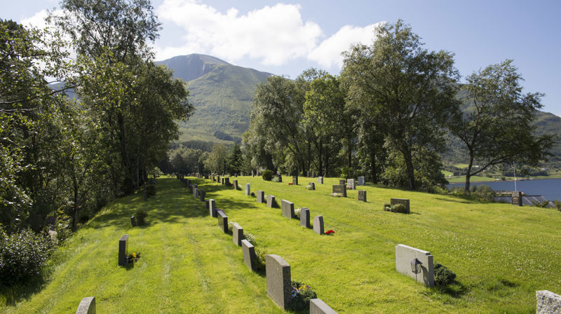 Informasjon om gravstadane i Vanylven