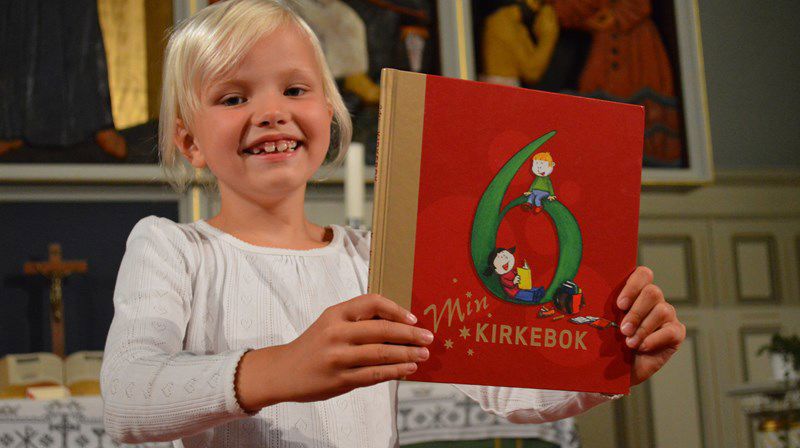 Glade barn i Vestby har fått 6-årsbok i posten