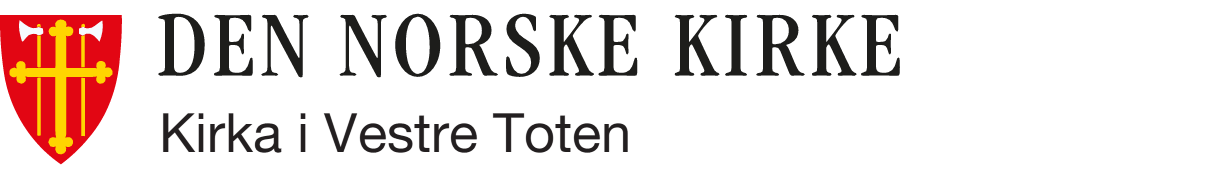 Kirka i Vestre Toten logo