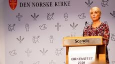 Kirkerådsleder i Den norske kirke, Kristin Gunleiksrud Raaum. Foto: Ole Martin Wold