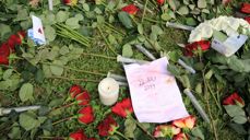 Blomsterhavet utenfor Oslo domkirke i 2011. Foto: Den norske kirke / Oslo domkirke