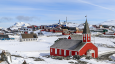 Kyrkja i Nuuk, Grønland. (Foto: Vadim Nefedov / Adobe Stock)