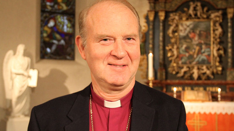 Biskop Olav Skjevesland i Tønsberg domkirke i november 2009. (Foto: Kirkerådet)
